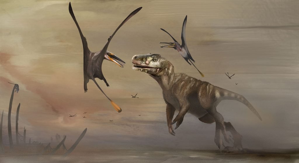Flying reptile discovered in Scotland
