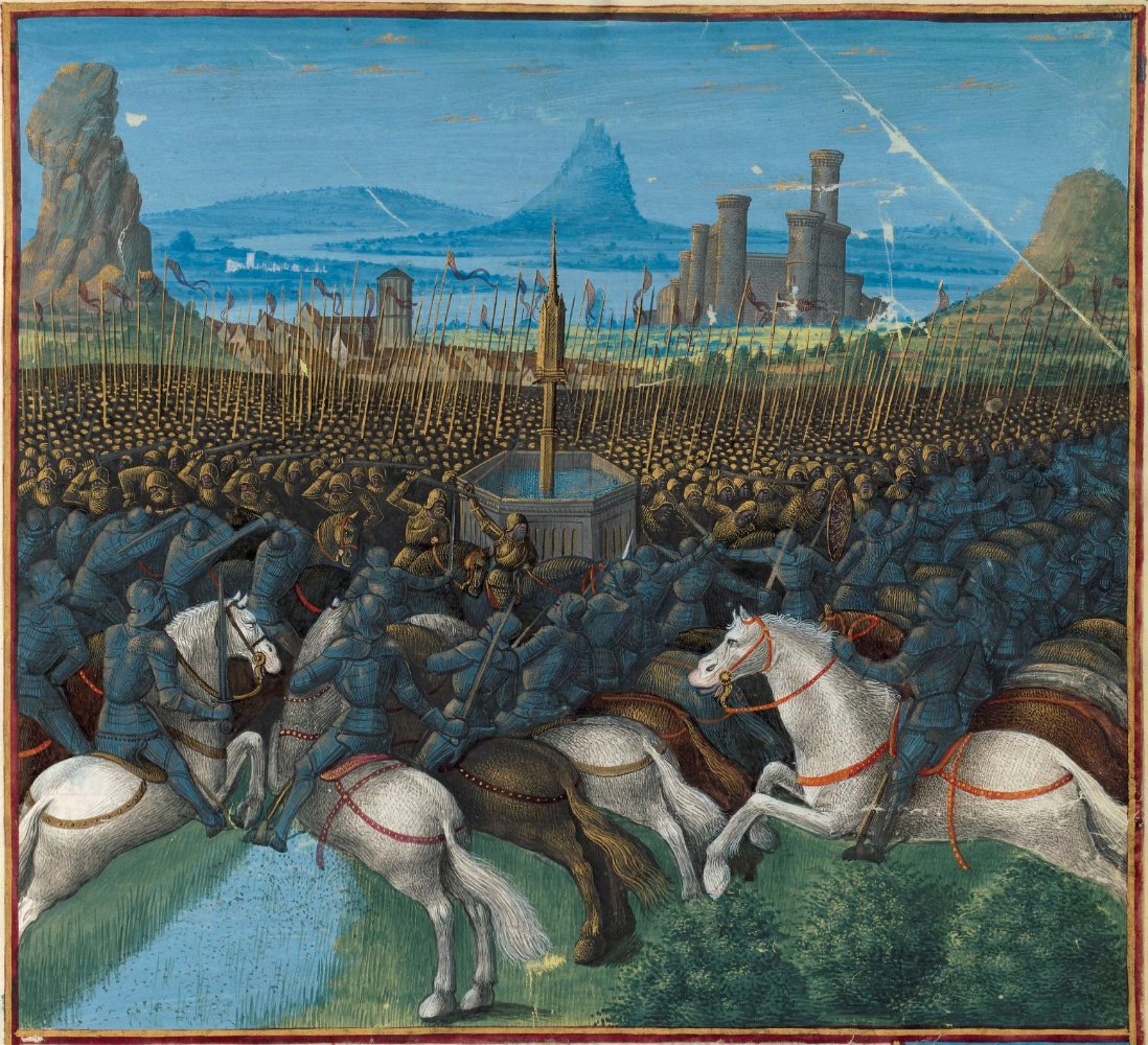 Battle of Hattin in 1187
